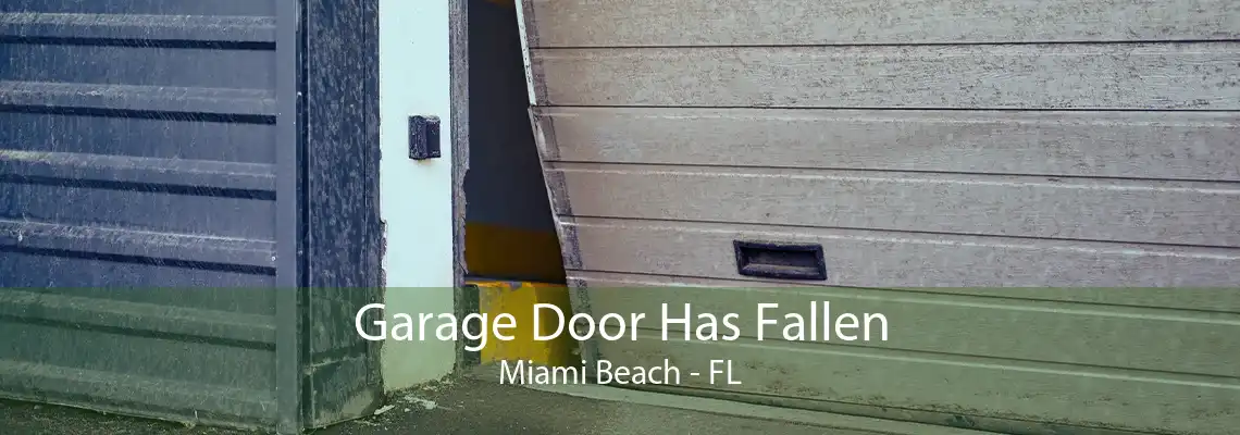 Garage Door Has Fallen Miami Beach - FL