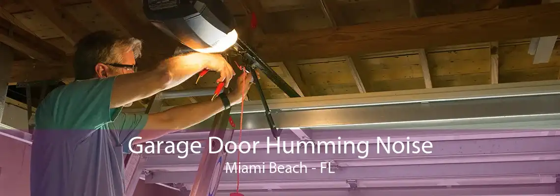 Garage Door Humming Noise Miami Beach - FL