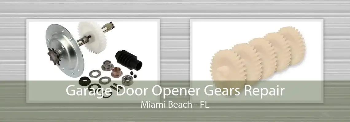 Garage Door Opener Gears Repair Miami Beach - FL