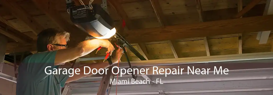 Garage Door Opener Repair Near Me Miami Beach - FL