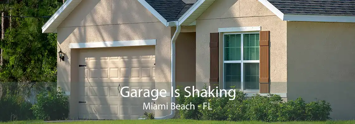 Garage Is Shaking Miami Beach - FL